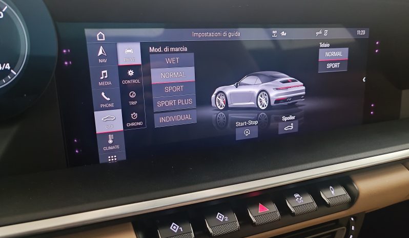 Porsche 911 992 Carrera 4S Cabrio 3.0 UNICO PROPRIETARIO 52048 km! completo
